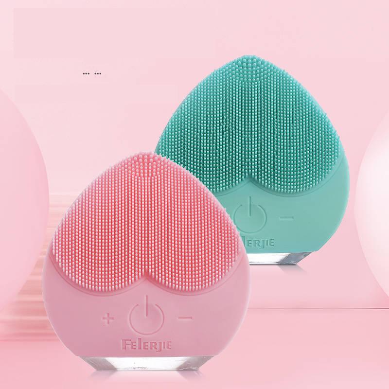 Face Washer Pore Cleaner Electric Cleansing Device Rechargeable Brush Artifact Silicone Household