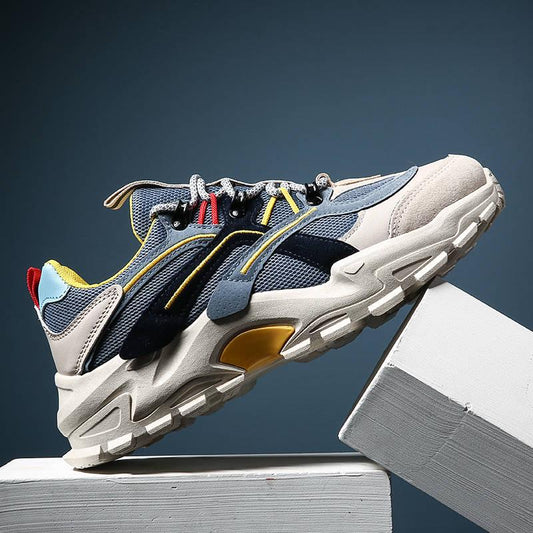 Dorky Dad Shoes Men Casual Shoes Breathable Sneakers for Men Jogging Walking Shoes Daddy Shoes