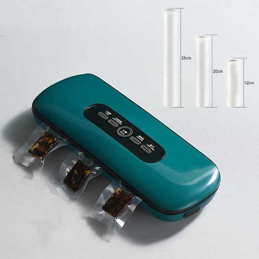 Automatic Vacuum Food Sealers Electric Kitchen Vacuum Sealer Machine for Food Storage Including Home Kitchen Food Bag Cutter