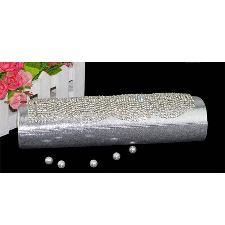 Pearl Bag with Diamond Evening Bag Dress Bag Clutch Bag Messenger Bag Banquet Bag Rhinestone Handbag