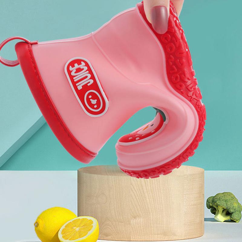 Baby Rain Boots Summer Cartoon Fruit Non-slip and Waterproof Children's Students Infant Men and Women Baby Children's Rain Boots