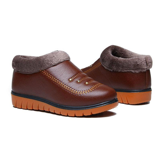 Winter Plus Velvet Padded Comfortable and Warm Cotton Shoes Soft-soled Non-slip Winter Shoes