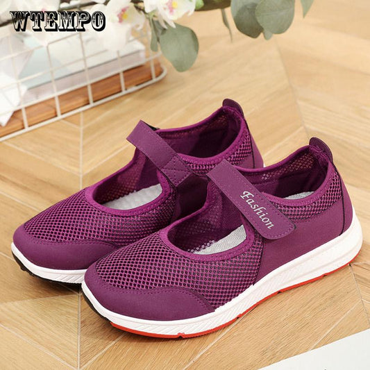 Shoes Sports Shoes Fashion Women Ladies Sport Running Shoes Mesh Cloth Sneakers