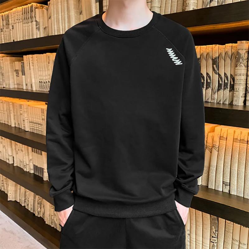 Men's Sweatshirts Long Sleeve Sweater Autumn Pullover Streetwear O-neck Outerwear
