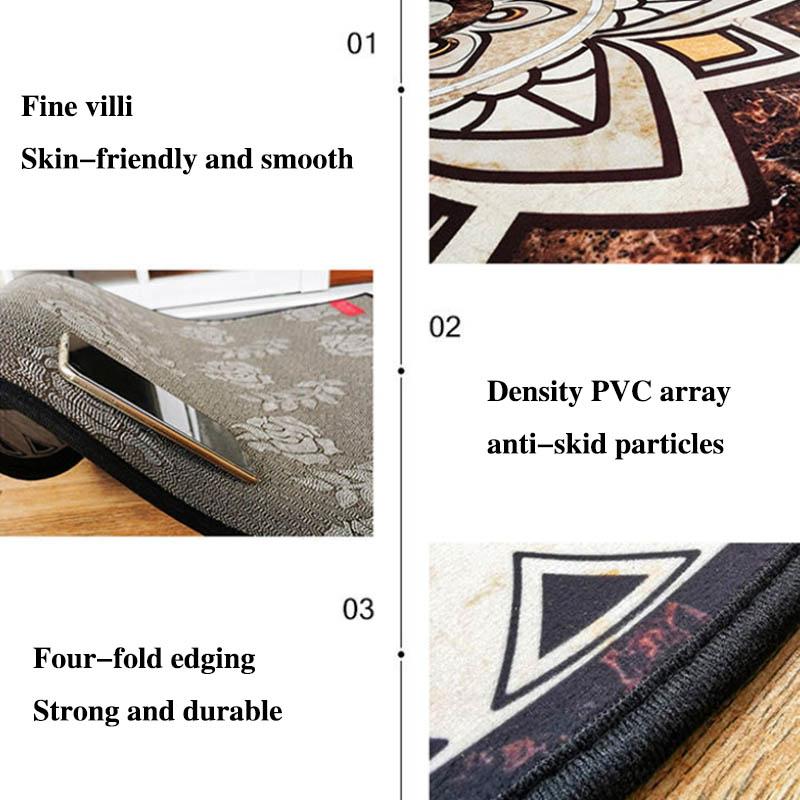 Semi-circular National Damper Pads Into The Household Cushion Porch Home Door Front Door Pad Non-slip 50*75cm/60*90cm
