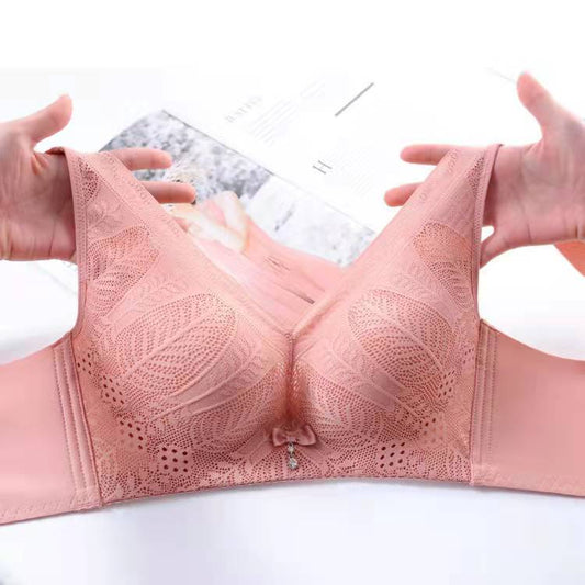 Women's Bras Anti-sagging Gathering Adjustable Vest Large Breast Small Breast High-end Beauty Back Fashion Comfortable Sexy Lace Underwear Bra