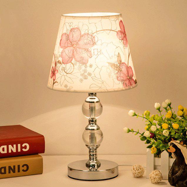 Led Desk Lamp Lustre Modern Table Lamp Light Bedroom Bedside Lights Lampshade Home Lighting Lamps