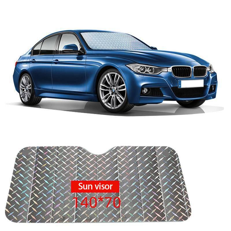 Car Sun Visor Front Windshield Sun Visor Thickened Car Sunscreen Heat Insulation Aluminum Foil Sun Visor