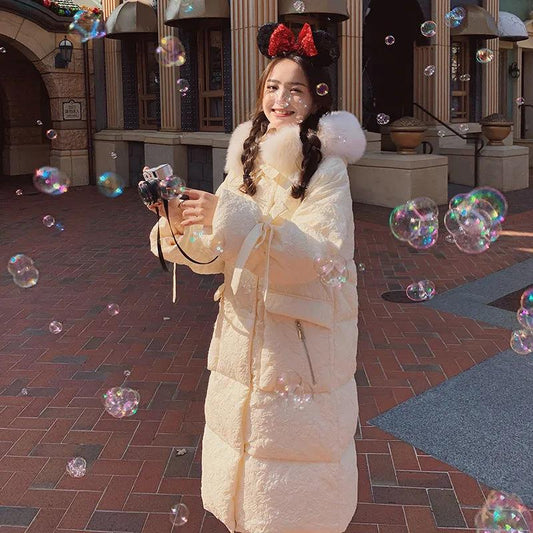 Cotton Clothes Winter Women Are Thin, Medium and Long Section Niche Korean Style Loose Cotton Clothes Tide Casual All-match