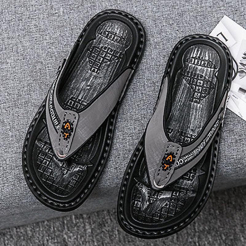 Men's Flip Flops Shoes Sandals Slipper Summer Men Open-toed Beach Shoes