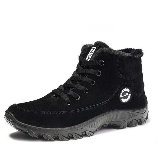 Cotton Shoes Plus Velvet Winter Thickening Warm Casual Men Outdoor Cotton Boots