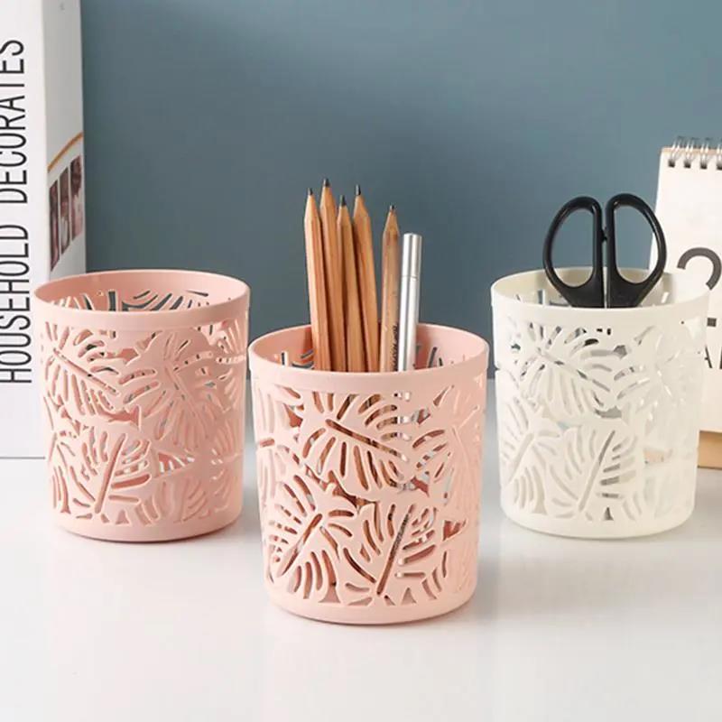 Nordic Household Gadget Storage Bucket Adult Office Multi-function Pen Holder Student Stationery Desktop Storage Bucket