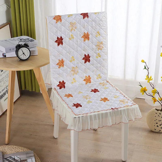 Siamese Cushion Universal Universal Dining Table and Chair Cover Non-slip Home Chair Cover