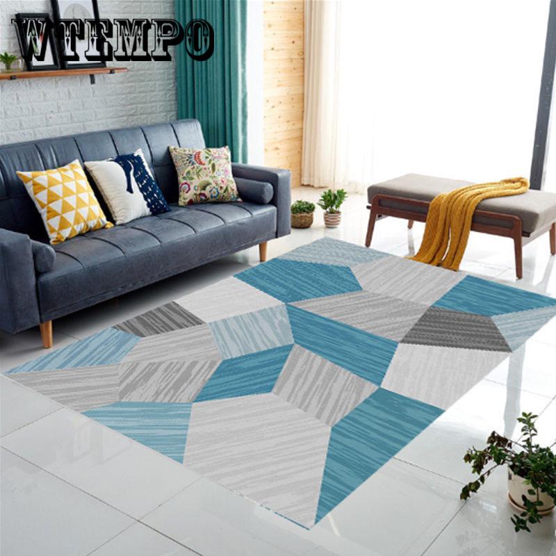 Fashion Modern Line Cross Door Mat Carpet Bedroom Rug Living Room Kitchen Mats