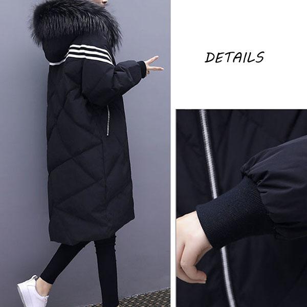 Winter Mid-length Plus Cotton Thickening Fashion Plus Size Women's Cotton Coat Coat Size Was Thin Cotton Coat Parka Coat