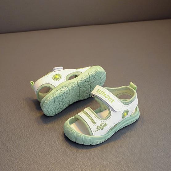 Children's Light Shoes In Summer Soft Sole Cartoon Daisy Beach Cool Shoes Kids' Anti-slip Flat Casual Sandals