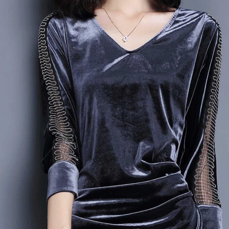 Package Hip Dress Large Size Mid-length Slim Fit Slim Skirt Autumn and Winter Women's Fashion