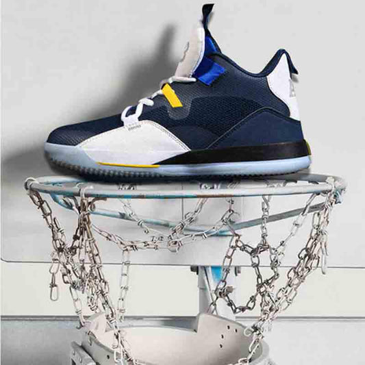 Basketball shoes men cushion basketball shoes light Color matching Men's outdoor sports shoes