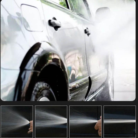 High Pressure Car Wash Hose Water Gun Set Household Tap Water Powerful Flushing Hose Gardening Watering Flower Cleaning Artifact