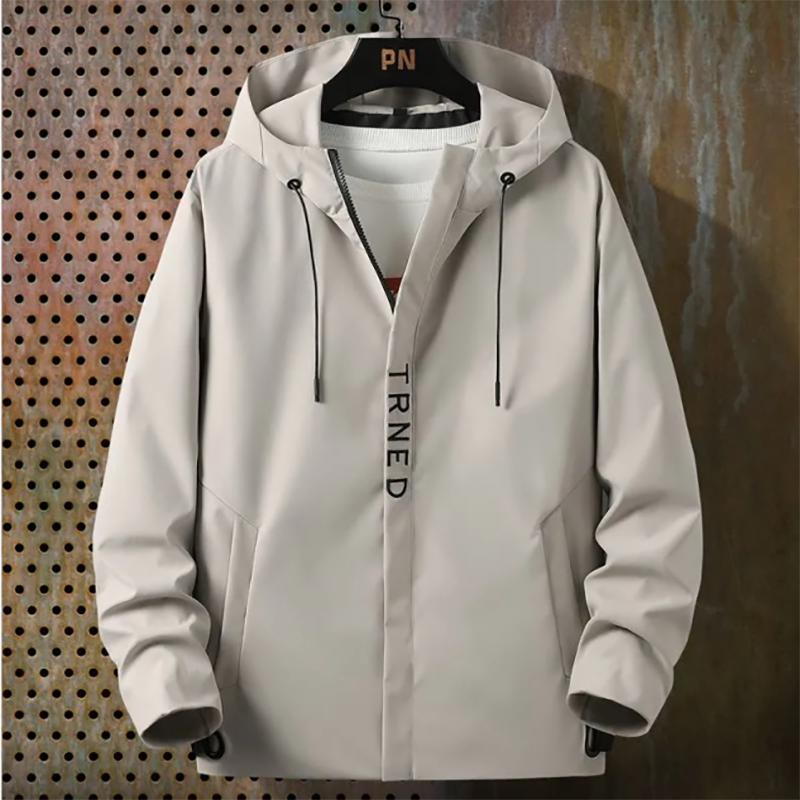 Men's Autumn and Winter Jackets Leisure Loose Slim Trend Jacket Young and Middle-aged Stand-up Collar Coats