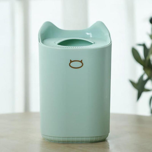 2300ml Double Nozzle Air Humidifier Night Light 24h USB Sprayer Silent Aroma Diffuser for Home Office