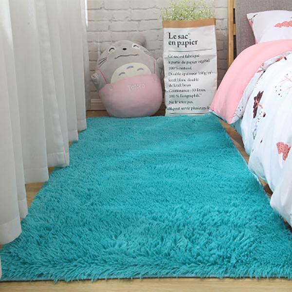 Soft Carpet Living Room Bay Window Homemodern Child Entrance Hall Girl Bedside Long Wire Hairy Nordic Shaggy Large Size Hair Rug