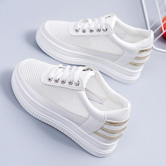 Women's Inner Heightening Cloth Shoes All-match Casual Sports Shoes