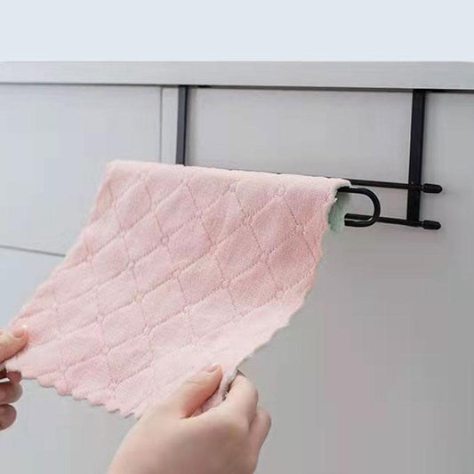 Kitchen Paper Rack Towel Rack Cabinet Roll Paper Rack Wall-mounted Storage Rack Wipe Storage Hanging Organizer Hanger Tissue Hook Holder
