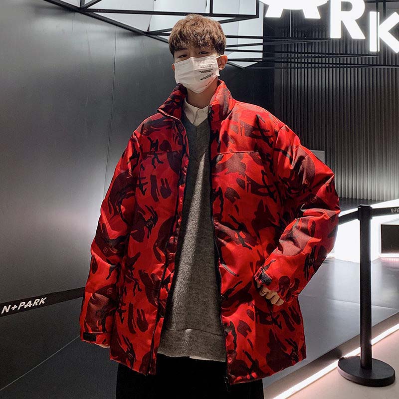 Winter New Style Stand-collar Down Jacket Men's Trend Thick Warm Jacket