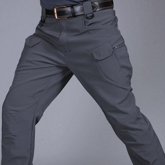 Winter Thickened Tactical Pants Training Pants Men's Outdoor Instructor Trousers Loose Pants