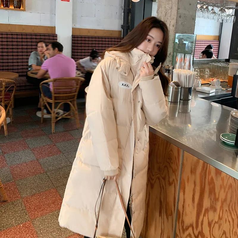 Down Coat Cotton-padded Jacket Women's Padded Jacket Mid-length Winter Coat Women Korean Style Loose Winter Clothes