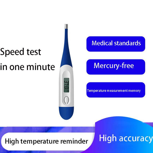 1Pc Digital LCD Heating Thermometer Tools Adult Kids Baby Child Body Temperature Measurement Device