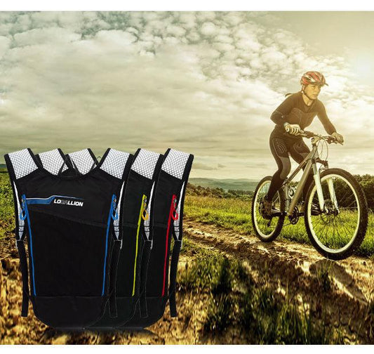 Sports Bag Single Shoulder Riding Backpack Men and Women 5L Sports Riding Bag Water Bag Bag Cross-country Bag Running Bag Hiking Backpack