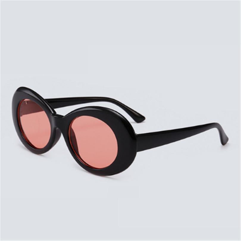 Clout Goggles NIRVANA Kurt Cobain Round Sunglasses Men Women Brand Designer Mirrored Glasses Male Fe