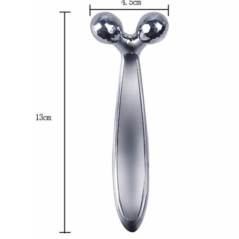 Mini 3 D Face-lifting Roller Massage Facial Beauty Instrument Manual Lifting Firming V Thin Ladies