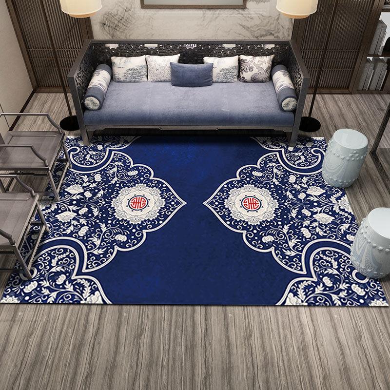 Modern Minimalist Chinese Style Classical Zen Bedroom Carpet Chinese Style Carpet Living Room Antique Sofa Coffee Table Blanket