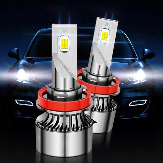 Car LED Headlights H7 H1 H4 Lights Without Modification 12v 24v H11 Bulbs 9012 Far and Near Lights 9005 Super Bright Light Auto Parts