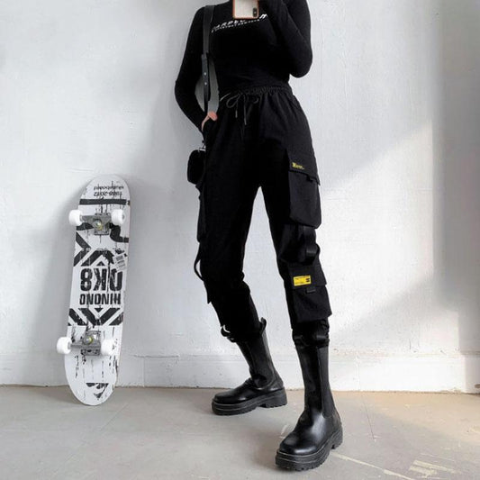 Fleece Pants Women's Winter Thickening, Warmth, Loose and Thin, All-match Trend Sports Casual Pants Overalls