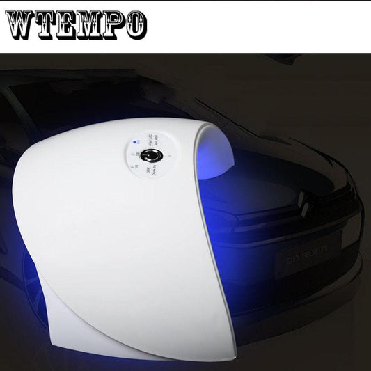 Nail Dryer Lamp 18W LED Dual Light Curing Machine Timing Mode UV Gel Polish Nail Care