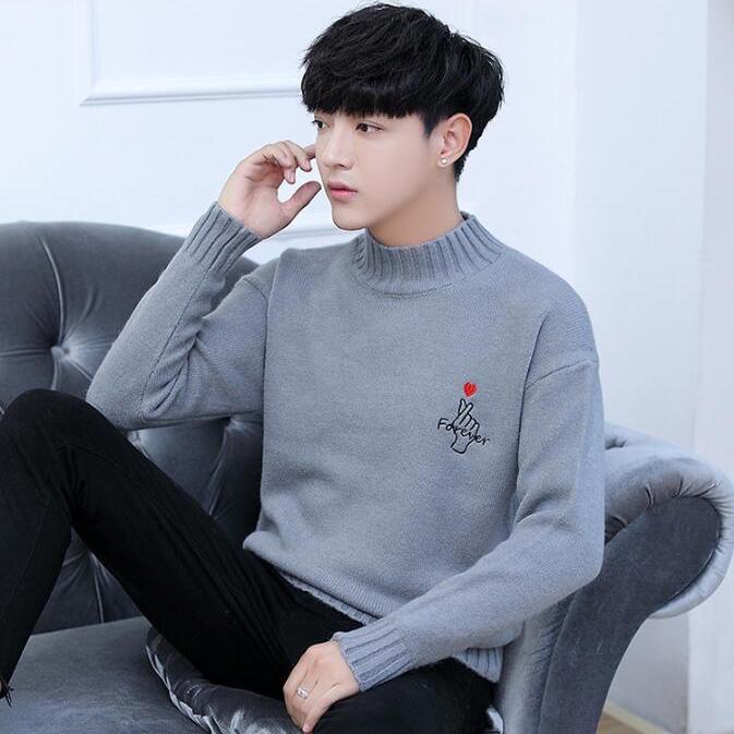 Cashmere Wool Sweater Men Brand Clothing 2019 Autumn Winter Slim Warm Sweaters Pullover Men Top