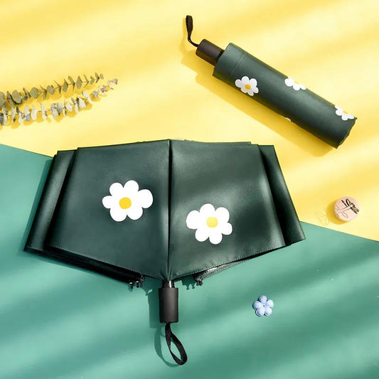 Fully Automatic Folding Umbrella Women's Korean Version of The Sun Umbrella Sun and Rain Dual-use Sun Umbrella UV Protection
