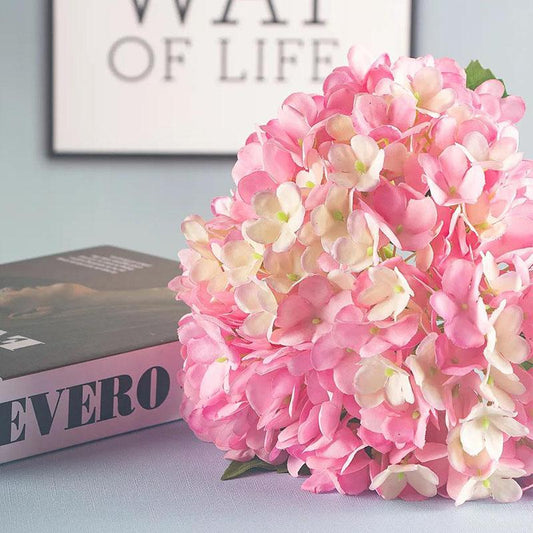 Hydrangea Simulation Flowers Fake Flowers Holding Flowers Living Room Arrangements Coffee Table Decoration Home Furnishings Table Setting Flowers
