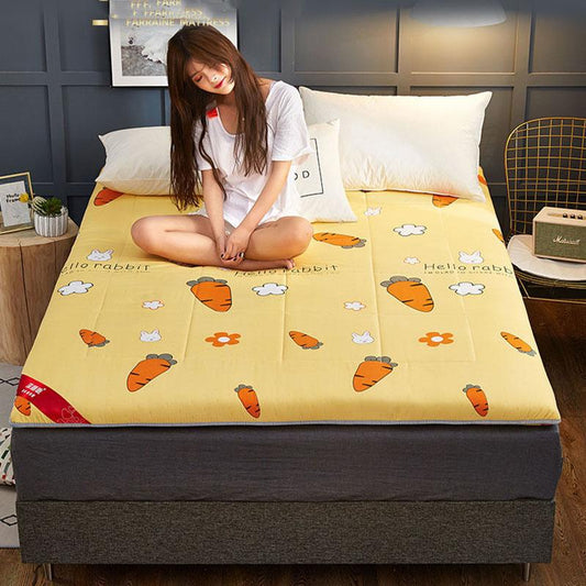 Household Thickened Sleeping Mat Student Dormitory Folding Soft Cushion Single Double Mattress