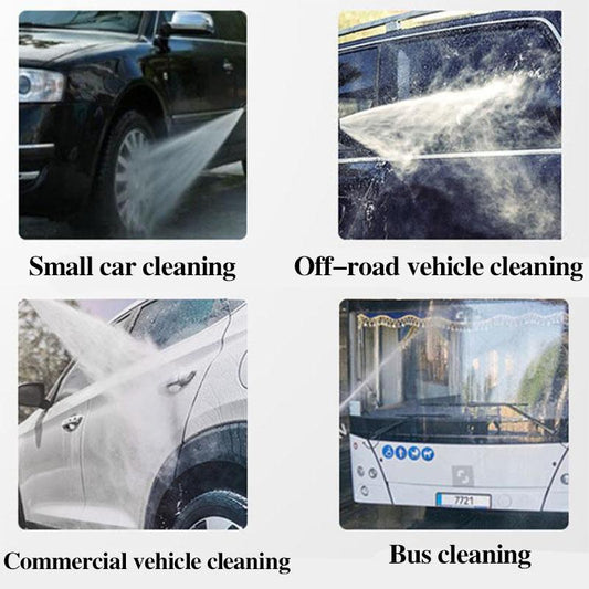 199VF Luxury Powerful Electric Water Gun Set Rechargeable Car Washer Cordless Cleaning Tool with Two Batteries and Tool Box