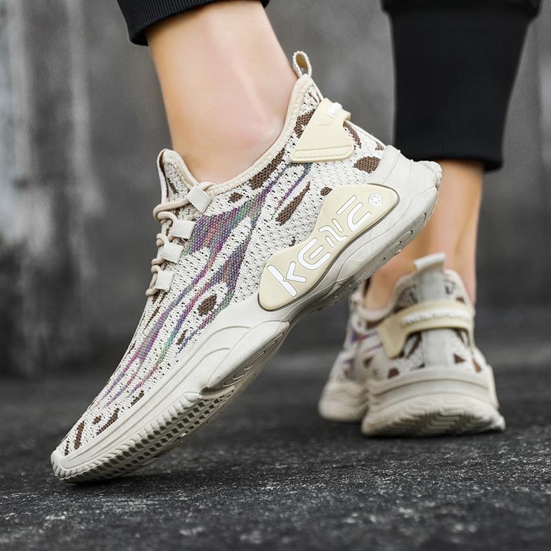 Spring Men's Sports Casual Shoes Breathable and Comfortable Men's Shoes Trendy Fashion Running Shoes