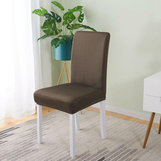 Elastic Print Slipcovers Stretch Removable Dining Chair Cover Hotel Banquet Seat Cover