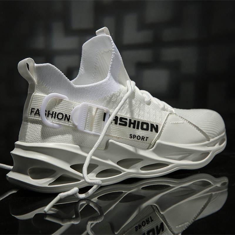 Size 39-46 Men Mesh Sneakers Low-top Running Deodorant Basketball Shoes Non-slip Wear-resistant Sports Shoes Blade Shoes
