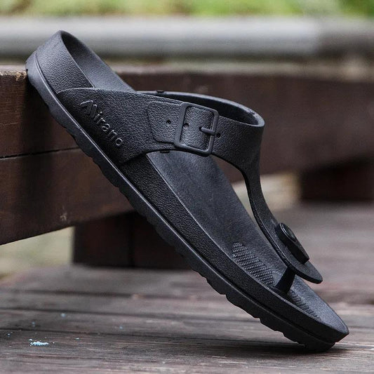 Korean Style Deodorant Trend Flip-flopsPlatform Flip Flops Men's Slippers Men's Non-slip