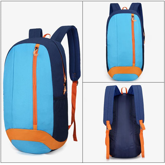 Backpack Men and Women Sports Bag Leisure Outdoor Travel Sports Mountaineering Bag Lightweight Small Backpack