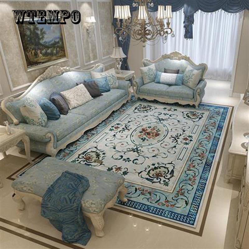 Nordic Simple Geometric Pattern Rugs Carpets For Living Room Bedroom Area Rug Chair Anti-Slip